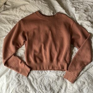 CROPPED CREW NECK